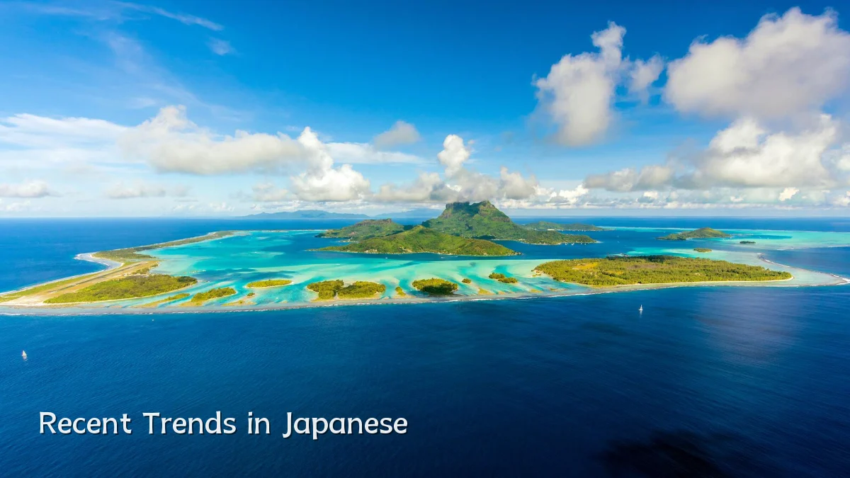 Recent Trends in Japanese