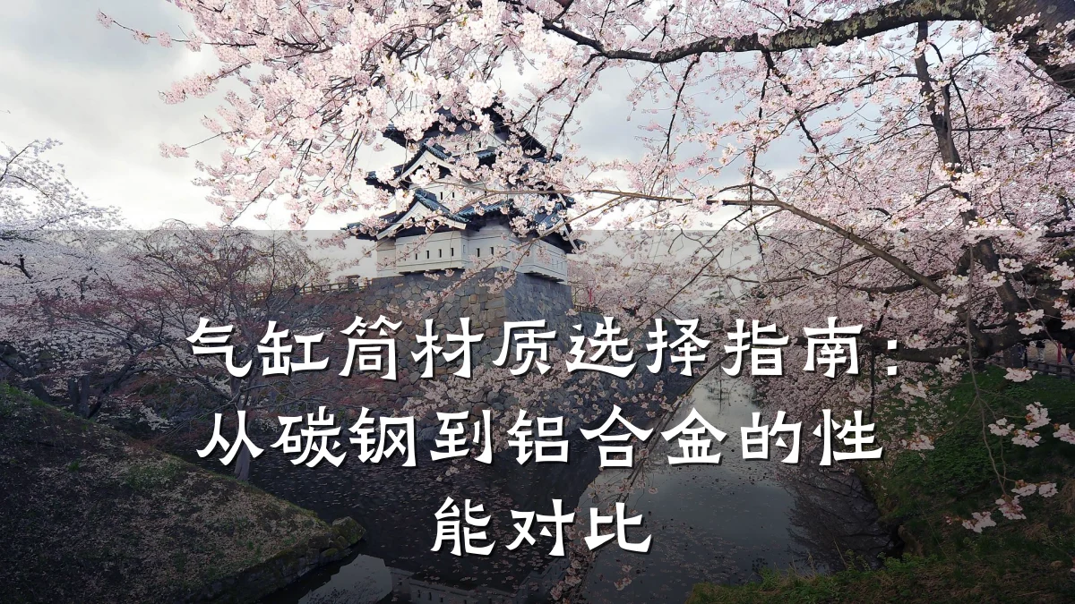 气缸筒材质选择指南：从碳钢到铝合金的性能对比