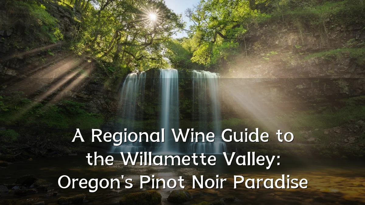 A Regional Wine Guide to the Willamette Valley: Oregon's Pinot Noir Paradise