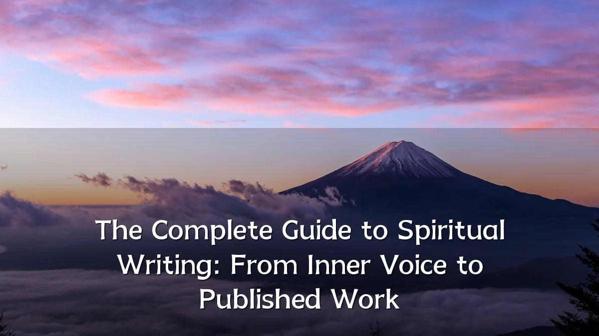 The Complete Guide to Spiritual Writing: From Inner Voice to Published Work