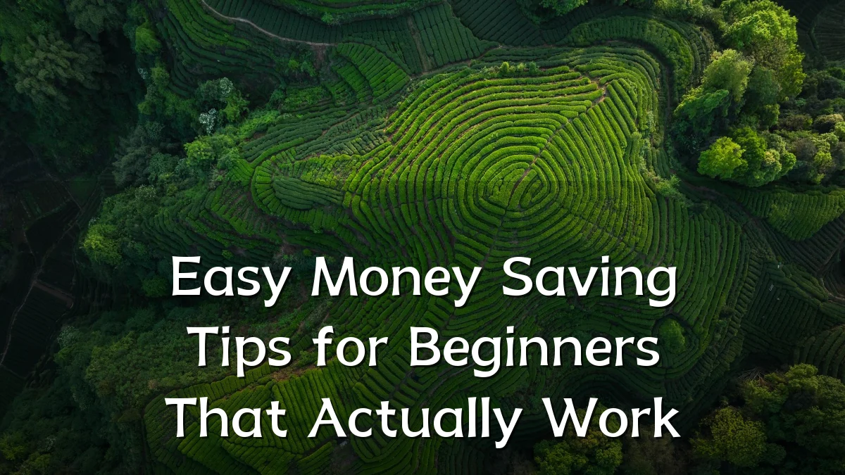 Easy Money Saving Tips for Beginners That Actually Work