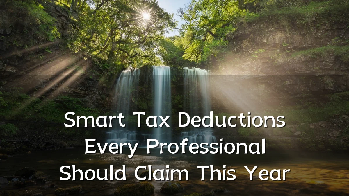 Smart Tax Deductions Every Professional Should Claim This Year