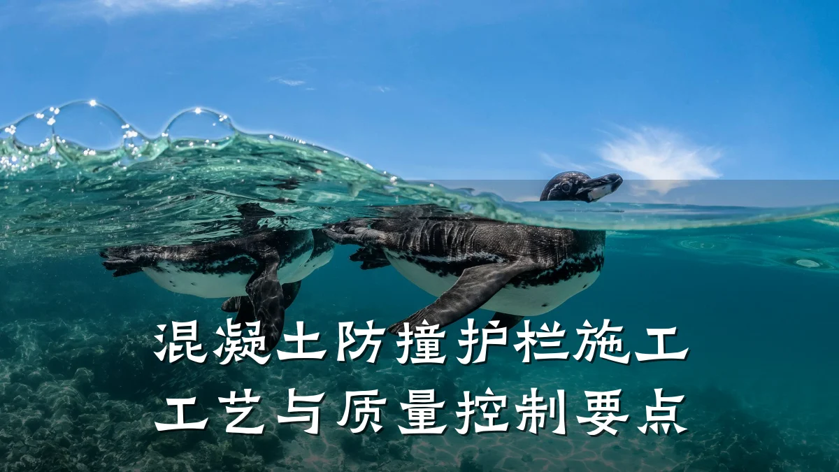 混凝土防撞护栏施工工艺与质量控制要点